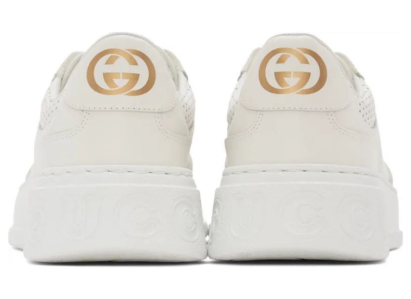 Gucci Black GG Embossed Sneakers (669582 1XL10) (4)