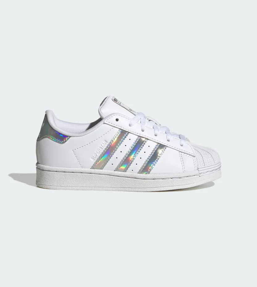 adidas Superstar Kids White / White / Silver Dawn (IG0239)