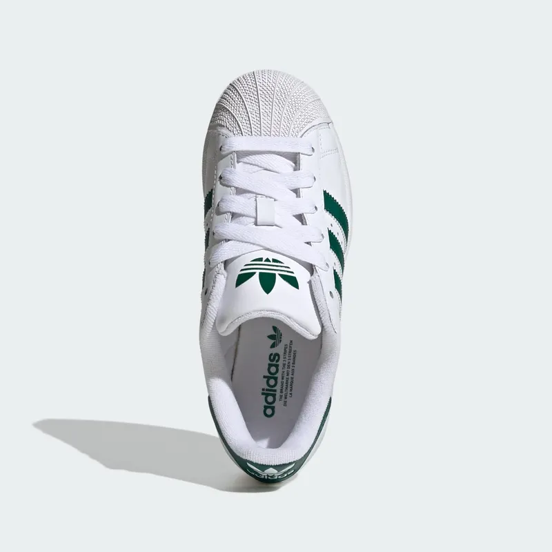 adidas Superstar II White Collegiate Green (JR9865)