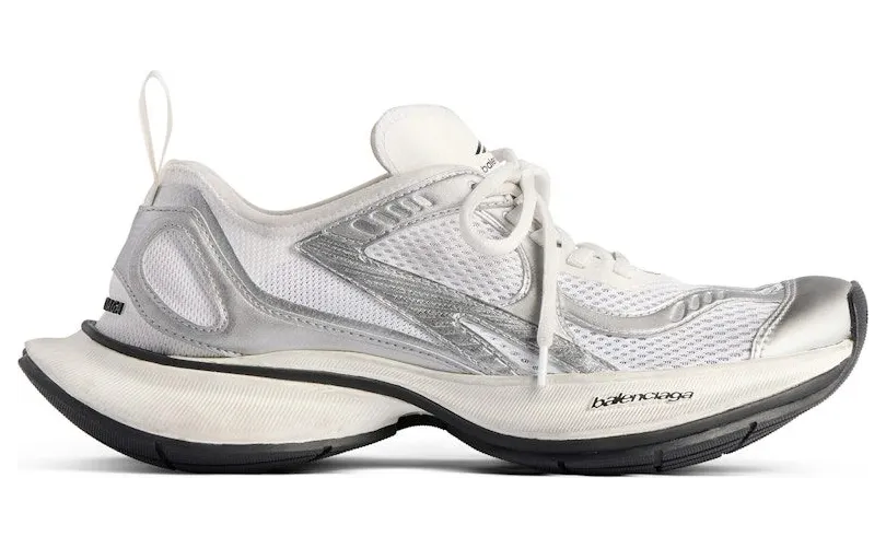 Balenciaga Circuit Sneaker White Silver (793945 WFLGY 9100)