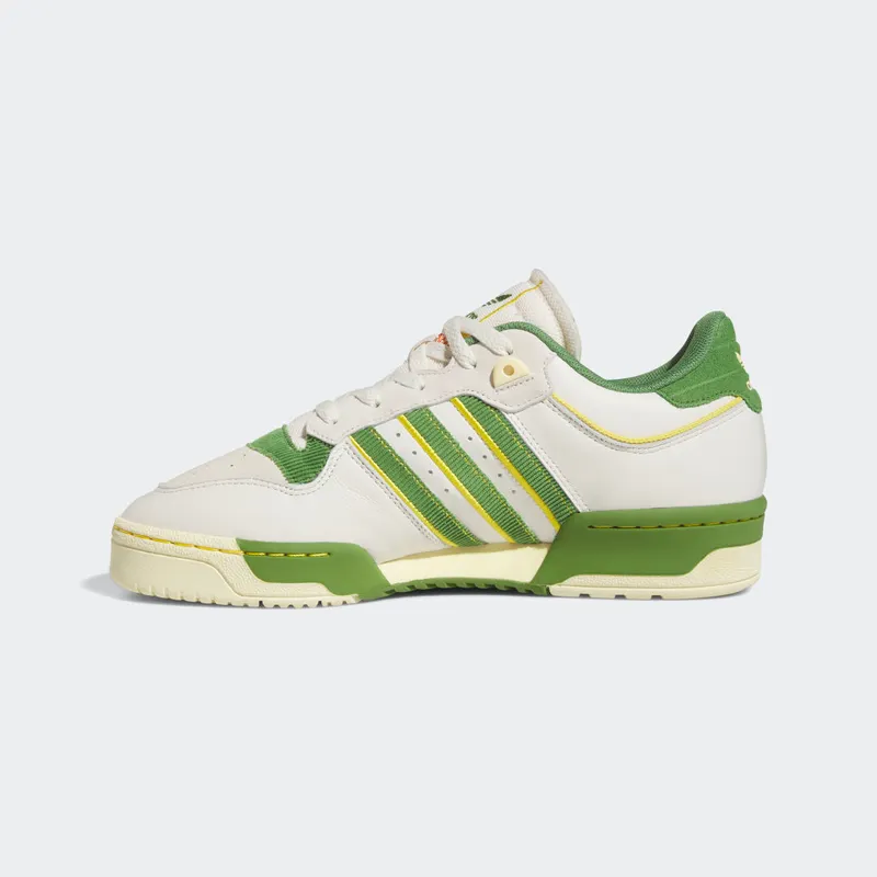 Adidas Rivalry Low 86 Chalk White / Crew Green / Hazy Yellow (FZ6318)