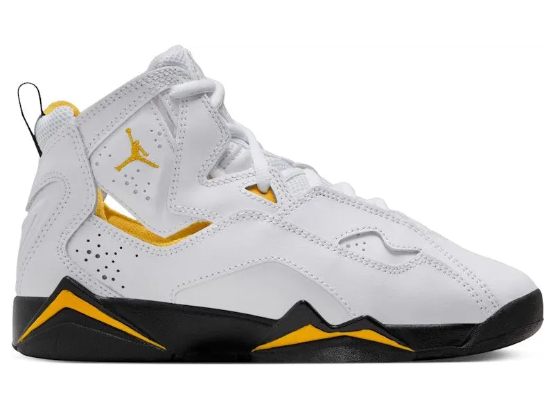 Jordan True Flight White Yellow Ochre Black (343795-107)