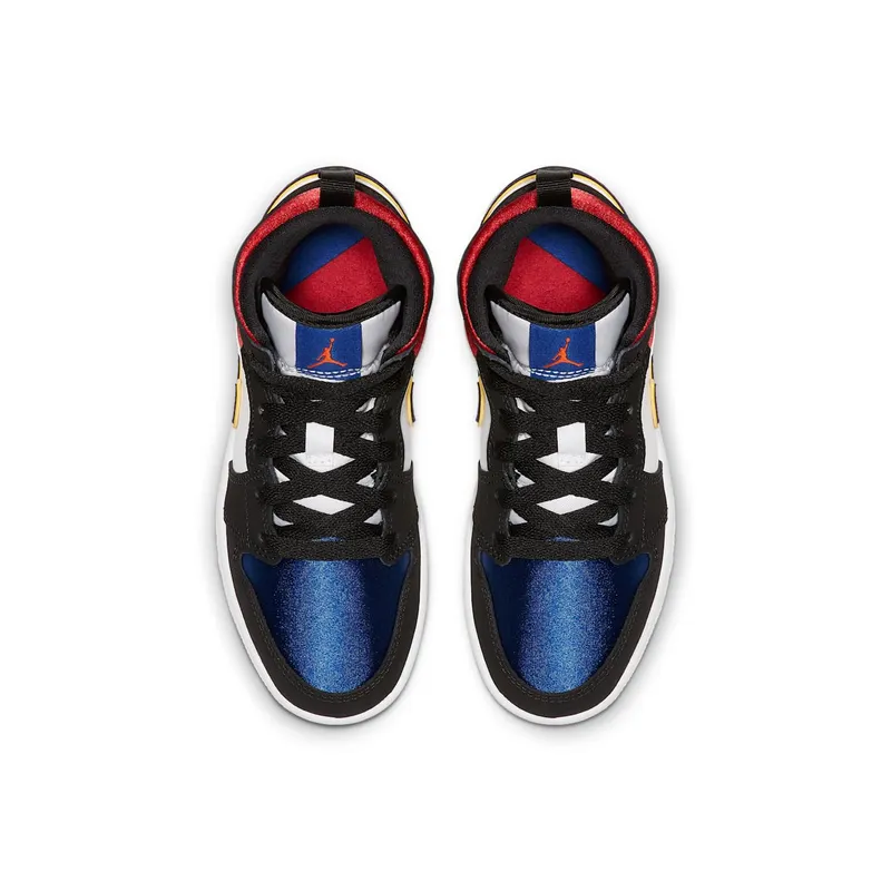 Jordan 1 Mid SE Lakers Top 3 (BQ6932-005)