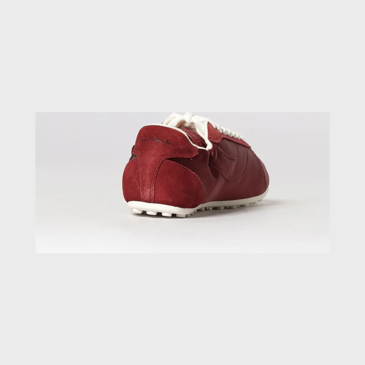 Paul Smith Satin and Suede Sneakers Red (W1SBIZ03UPLY28) (2)
