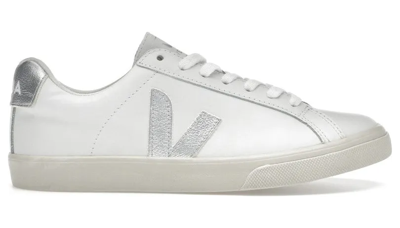 Veja Esplar Leather White Silver (EO0203883A)