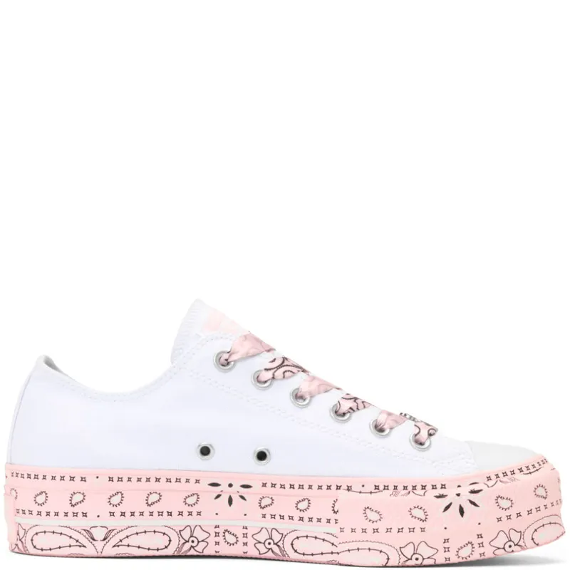 Converse Chuck Taylor All-Star Lift Low Miley Cyrus White (W) White (562236C)