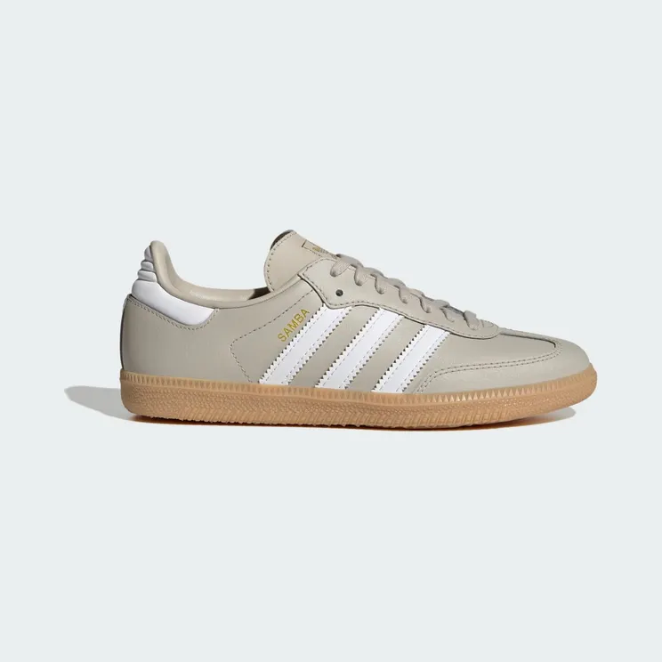 Adidas Samba OG GS “Beige Cloud White Gum” (JQ2853)