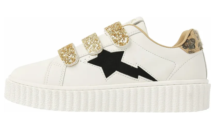 british knights sneaker Goud / Zwart / Wit (B57-3703-07)