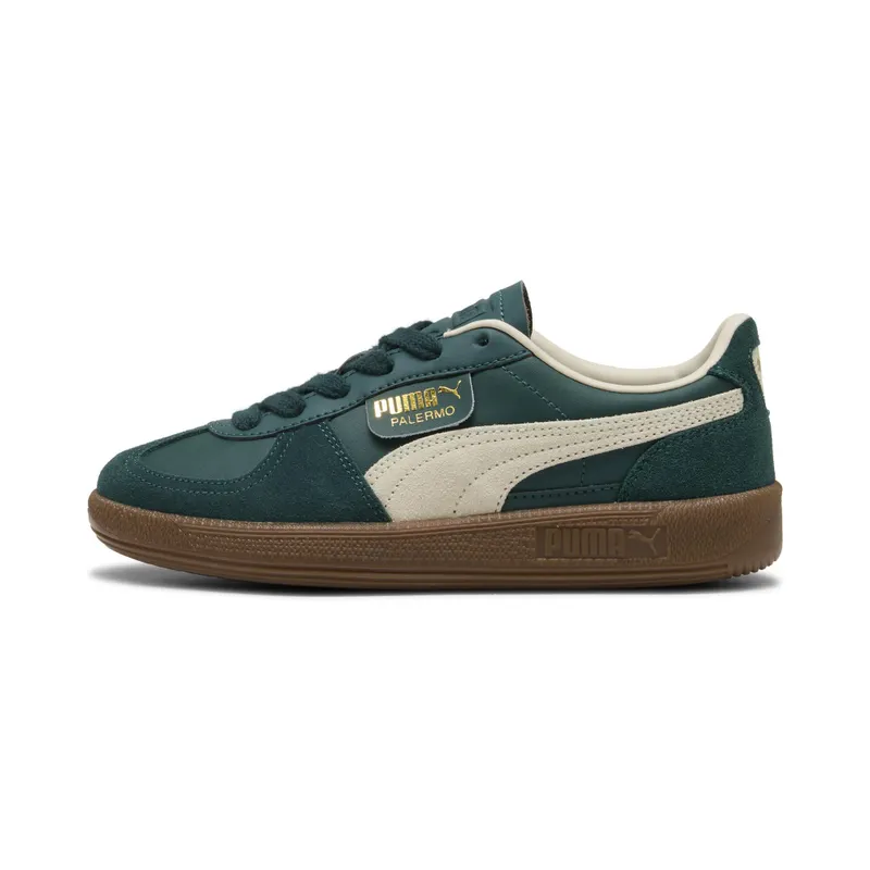 Puma Palermo “Dark Green / Alpine Snow” (397275_14)