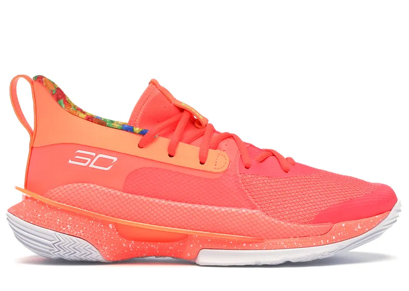 Under Armour Curry 7 Sour Patch Kids Peach Peach/White (3021258-603)
