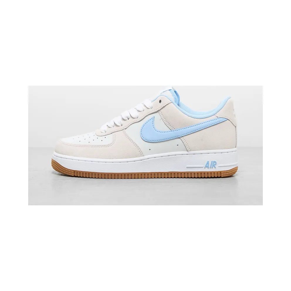 Nike Air Force 1 Low ’07 LV8 “Photon Dust White Gum Medium Brown Psychic Blue” (IB6388-002)