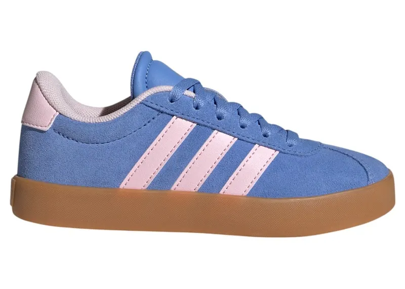 adidas VL Court 3.0 Blue Fusion Clear Pink Silver Metallic (KJ8592)