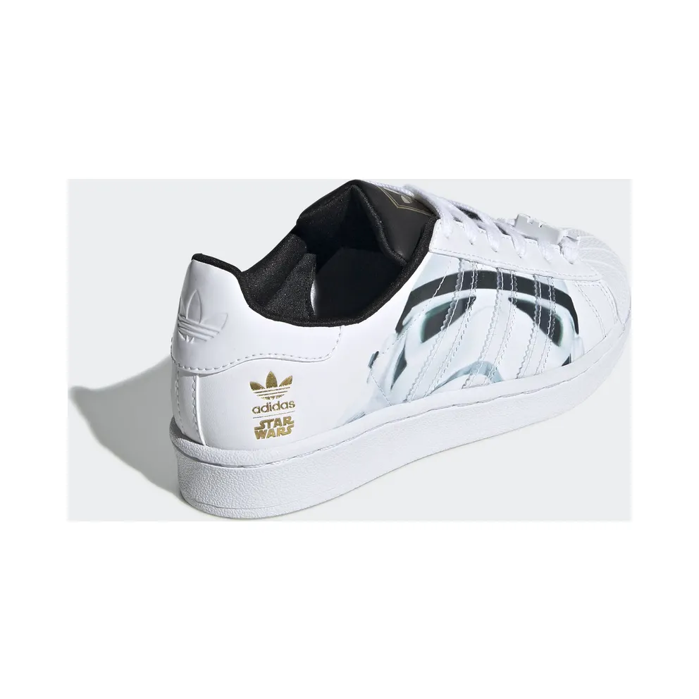 adidas Superstar J Stormtrooper (Youth) White/Black (B23640)