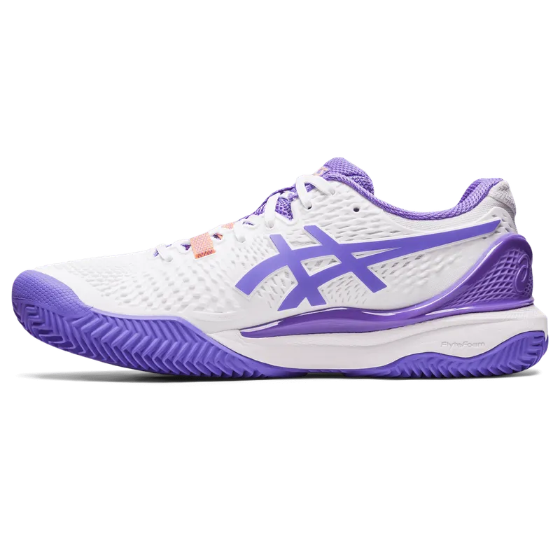 Asics GEL-RESOLUTION 9 CLAY White/Amethyst (1042A224.101)