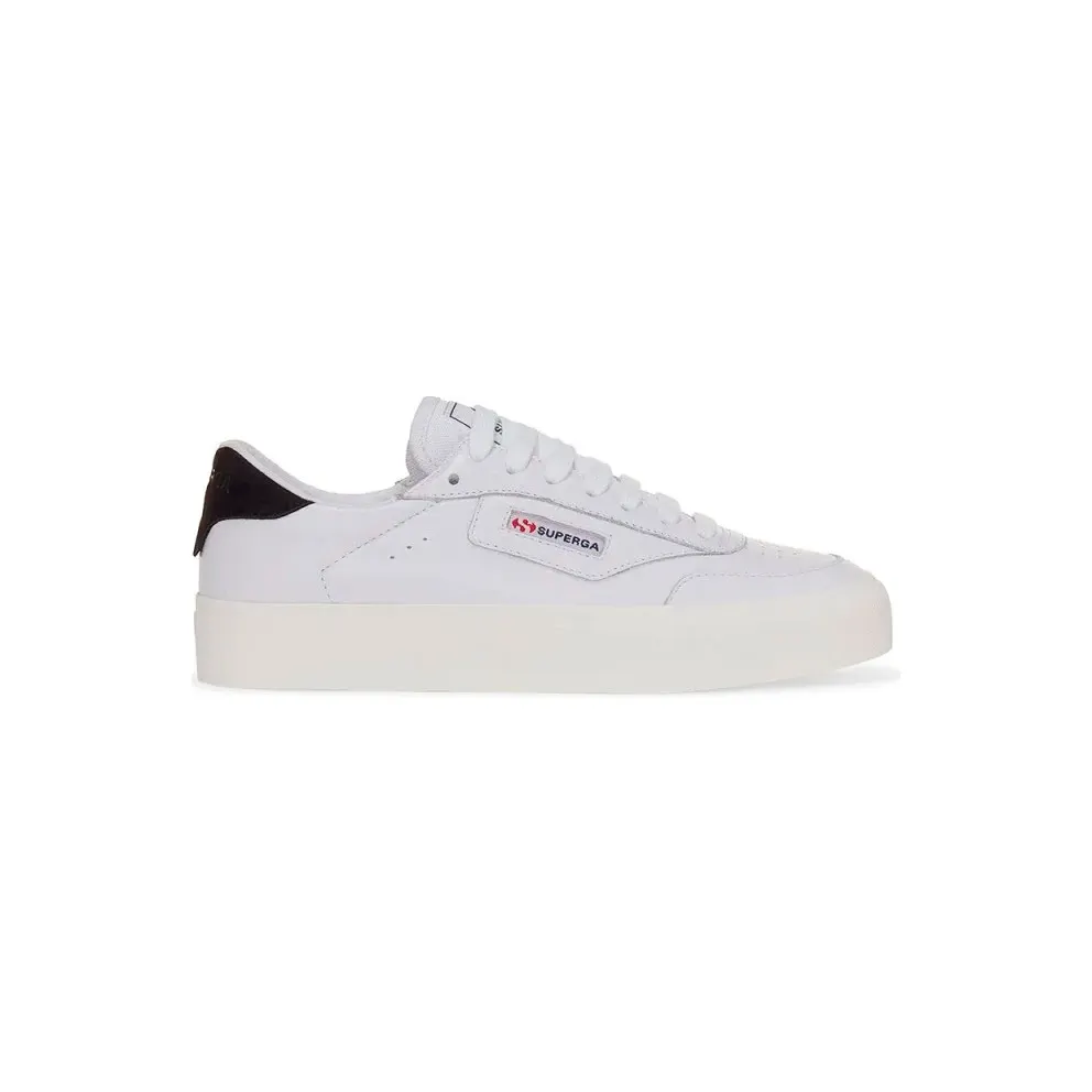 Superga – Club S Up Comfort Leren Sneaker – Women – Shoes – White (S5135EW-AIF)