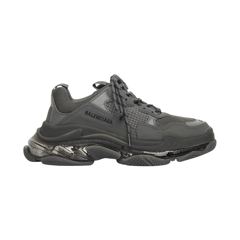 Balenciaga Triple S Clear Sole Grey (W) (544351W2GA11801)