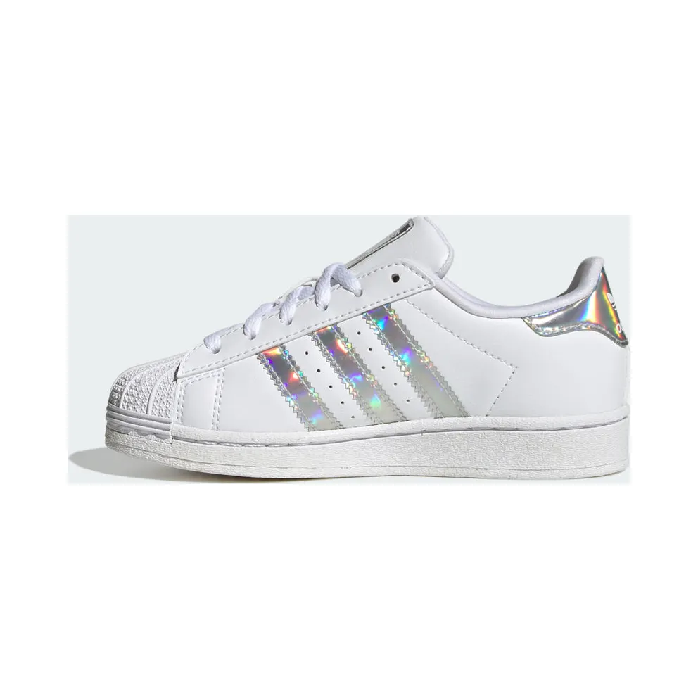 adidas Superstar Kids White / White / Silver Dawn (IG0239)