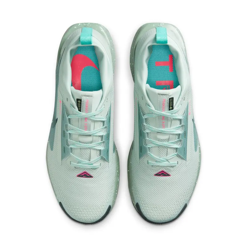 Nike React Pegasus Trail 5 Gore-Tex Light Silver Clay Green (FQ0908-013)