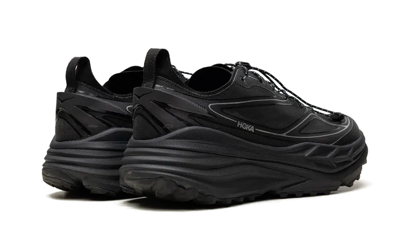Hoka One Stinson One7 “Black Silver” (1168931-BKSV)