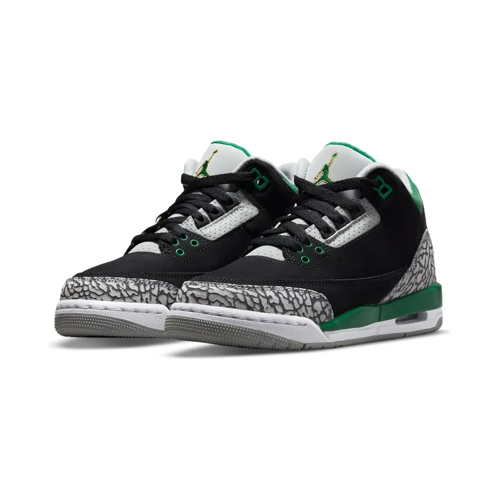 Air Jordan 3 Retro Pine Green (GS) (398614-030)
