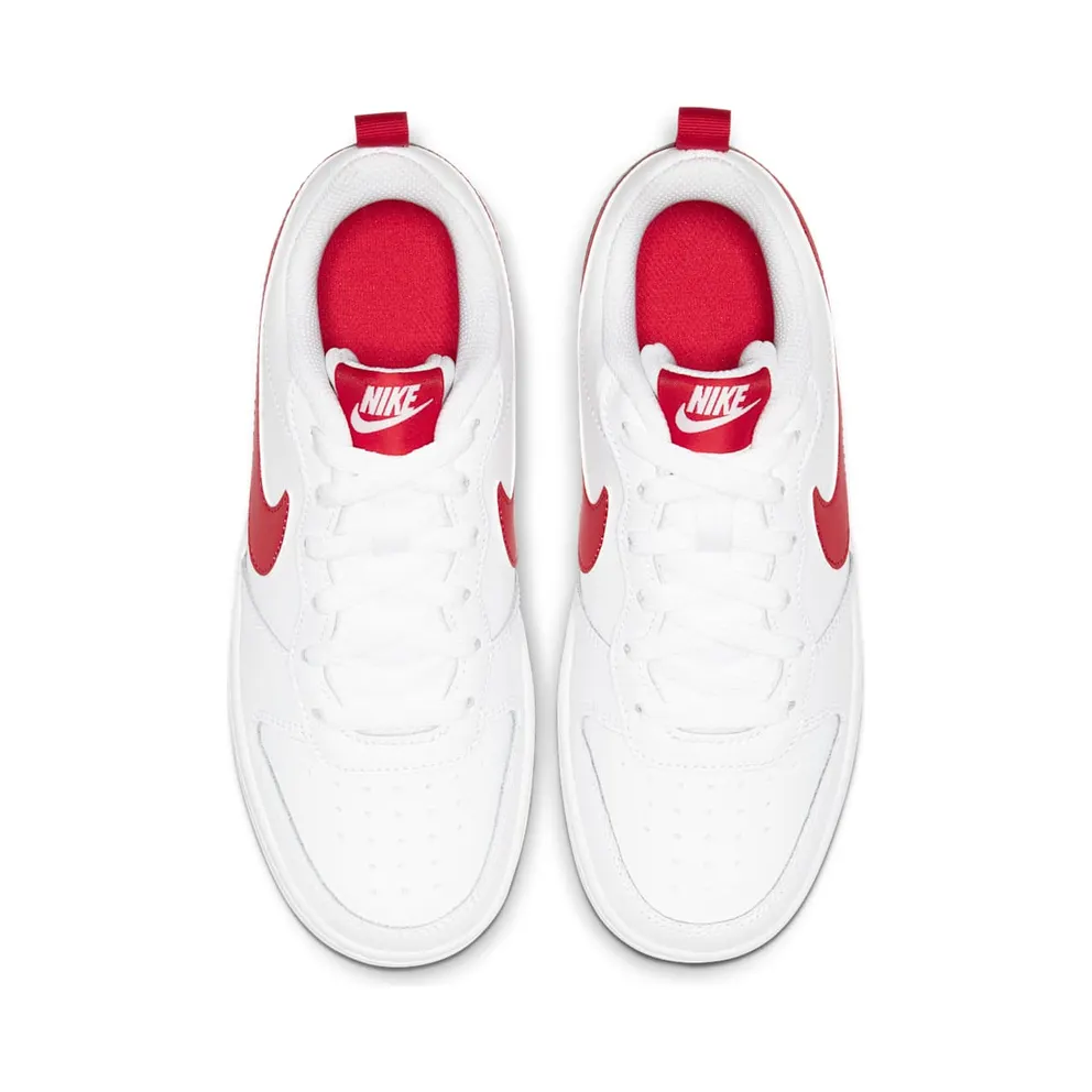 Nike Court Borough Low 2 White Red (BQ5448-103)