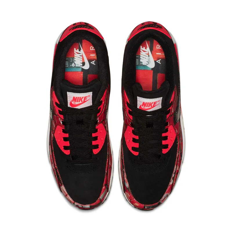 Nike x Atmos Air Max 90 ‘We Love ‘ Box Pack (Bright Crimson) (2018) (AQ0926-001)