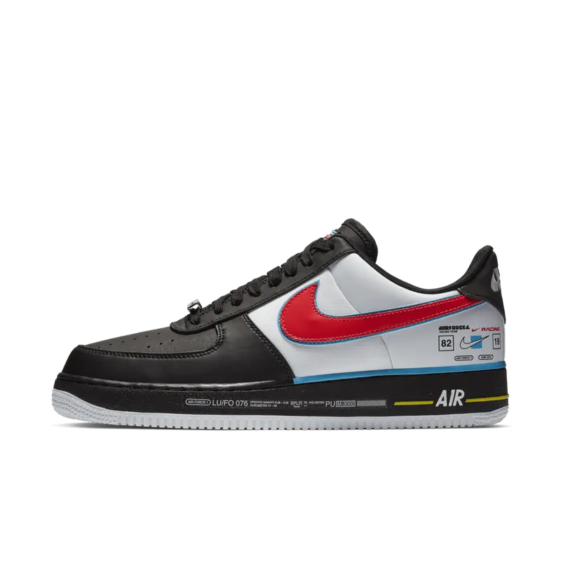Nike Air Force 1 Low Racing Black/White-Racer Blue (AH8462-004)