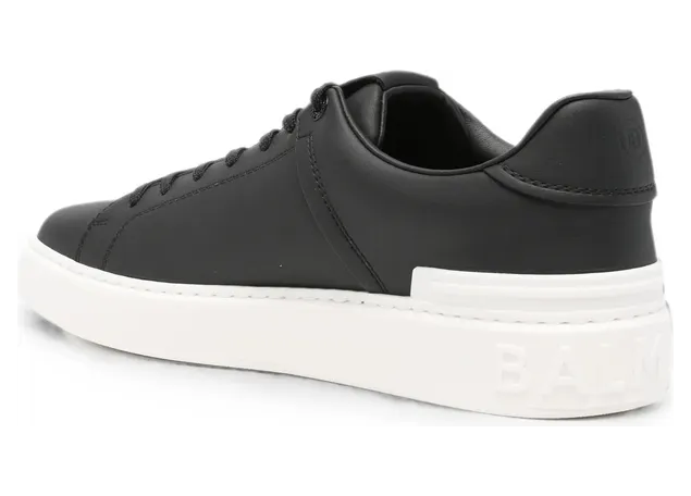 Balmain Logo-embossed Lace-up “Black” (HM1VI288 LVTR EAB) (3)