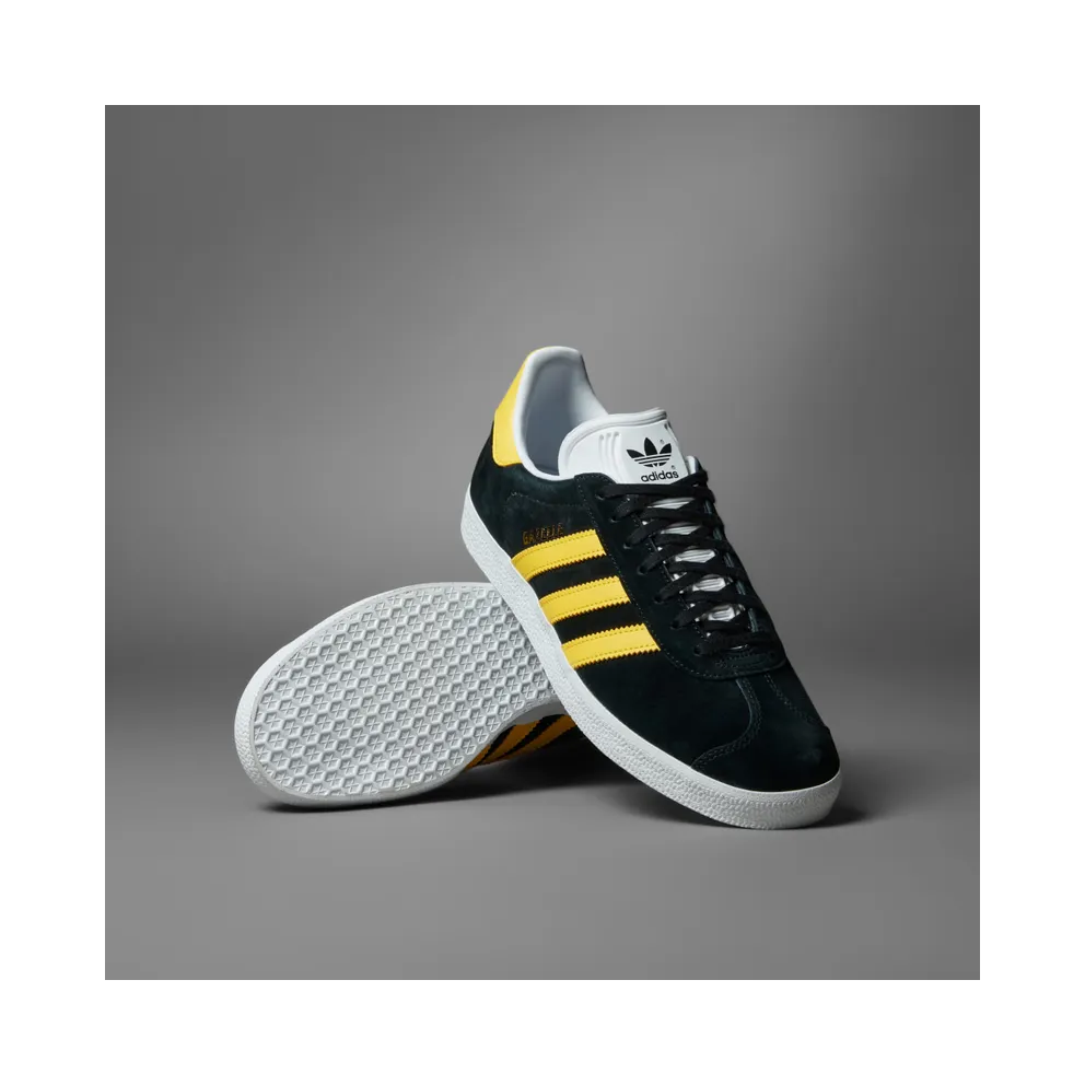 adidas Gazelle Schuh Core Black / Impact Yellow / Cloud White (IG0669)