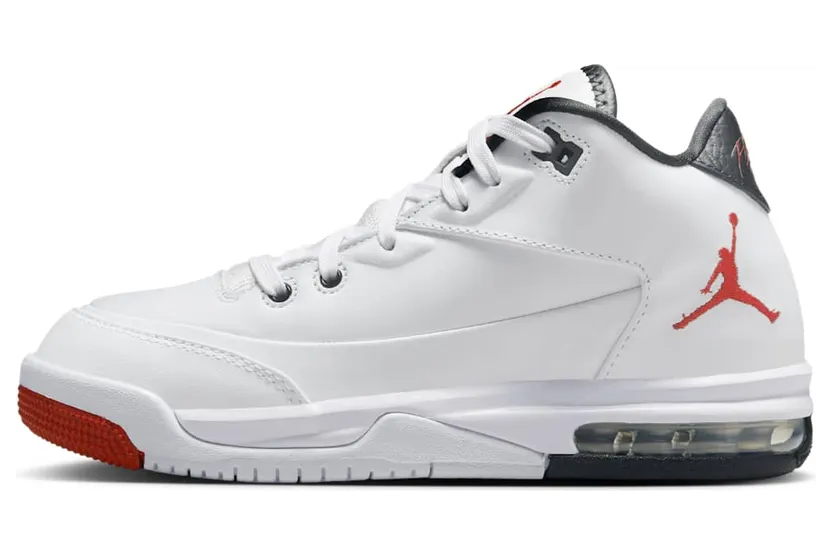 Jordan Flight Origin 3 White / Black / Gym Red (IB3692-100)