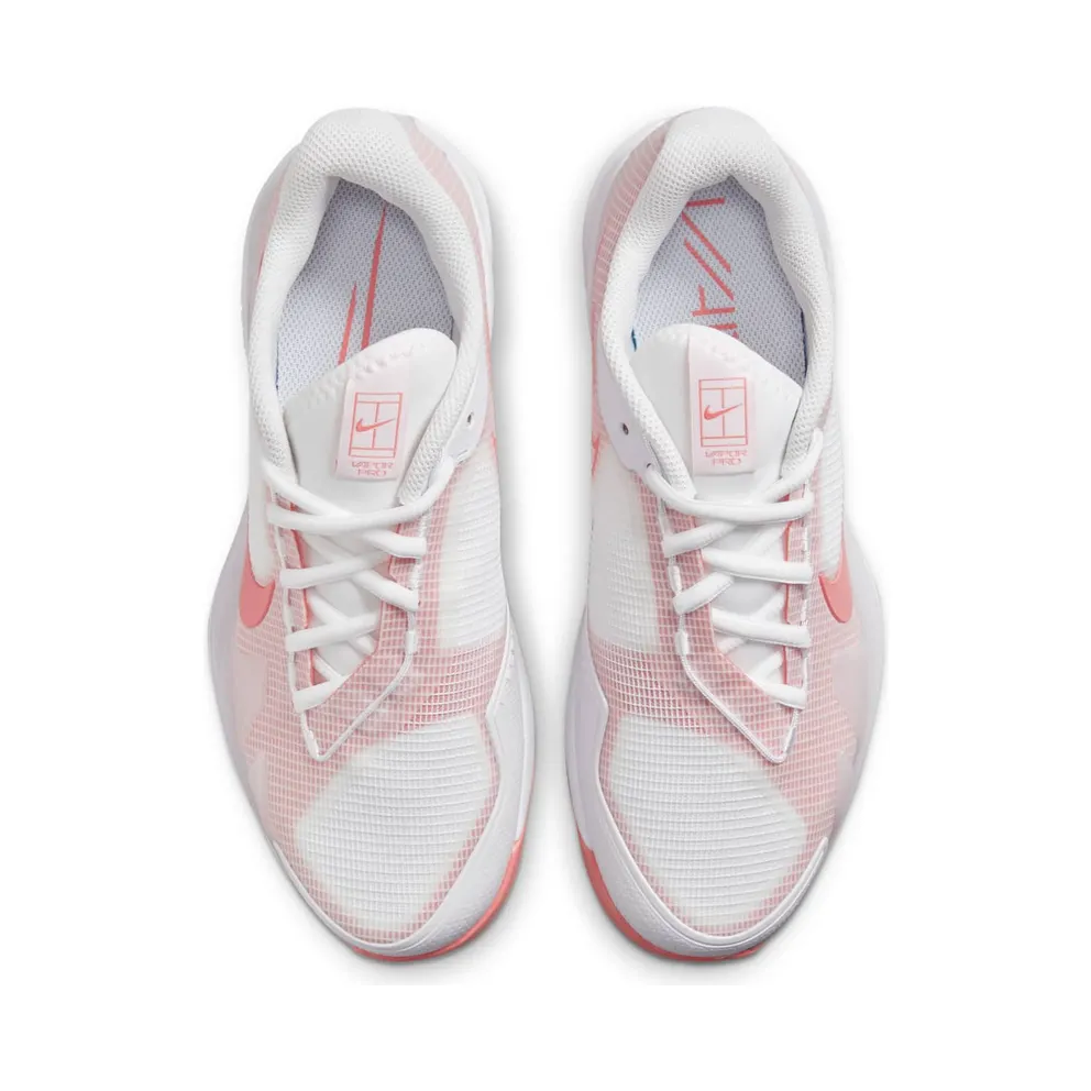 NikeCourt Air Zoom Vapor Pro Hardcourt “White / Pink Salt” (CZ0222-106)