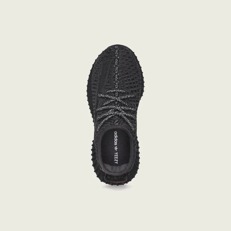 Adidas Yeezy Boost 350 V2 ‘Black’ (Kids / K Sizes) (2019) (FU9013)