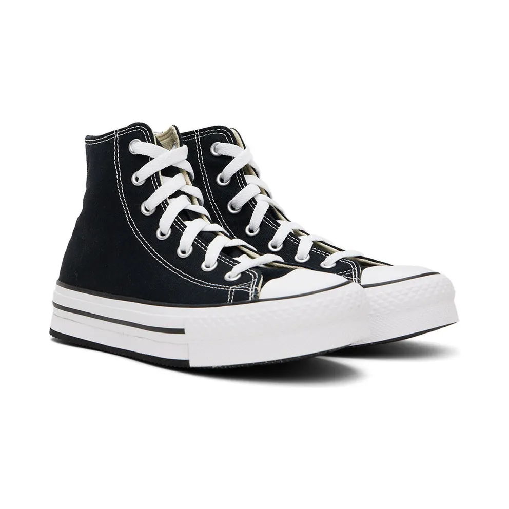 Converse Kids Black Chuck Taylor All Star Lift (272855C)