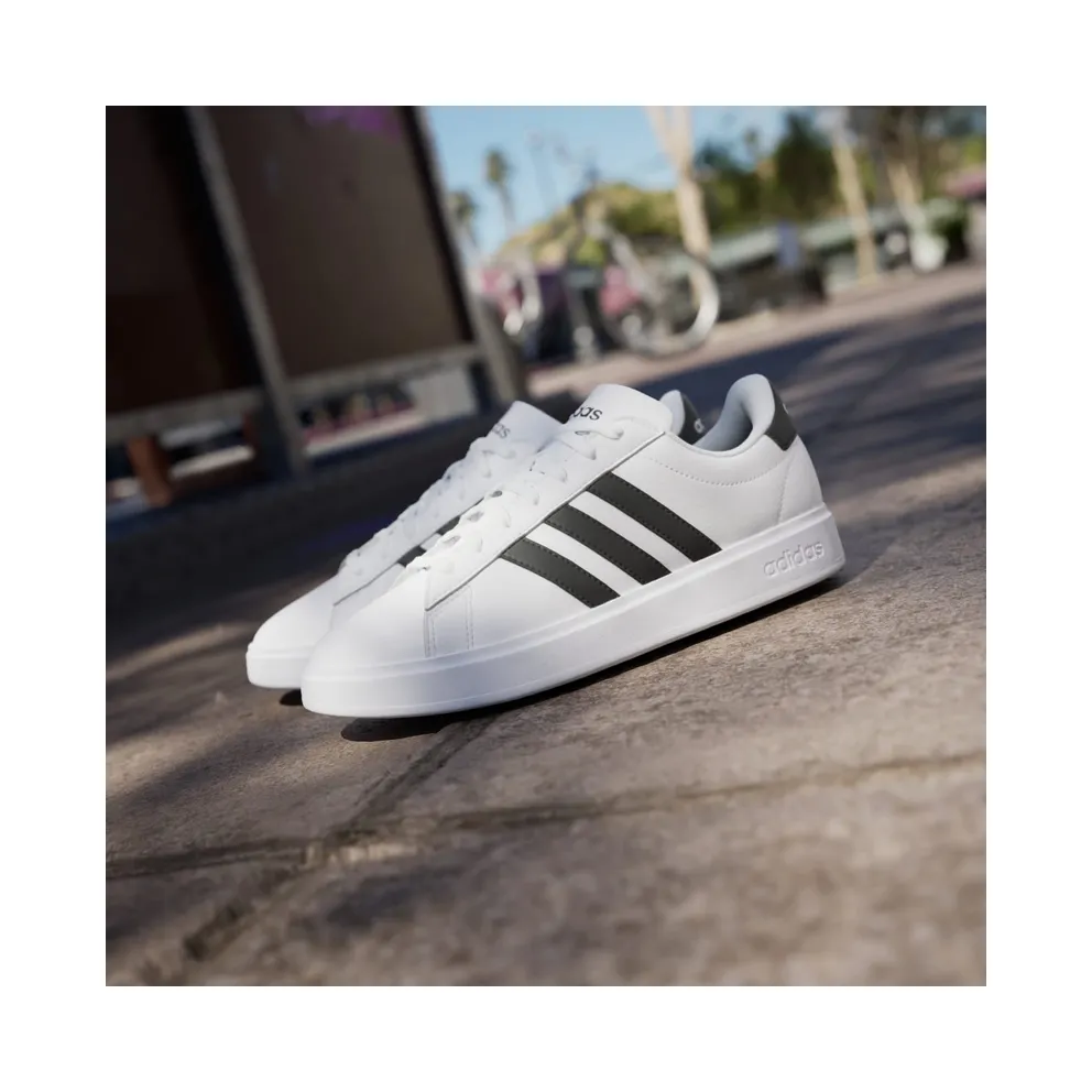 Adidas Grand Court Cloudfoam Lifestyle Court Comfort Cloud White / Core Black / Core Black (GW9214)