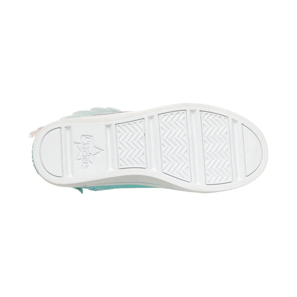Skechers Twinkle Toes: Twi-Lites 2.0 “Dreamy Wings Sneaker Light Blue” (314392LLBMT)