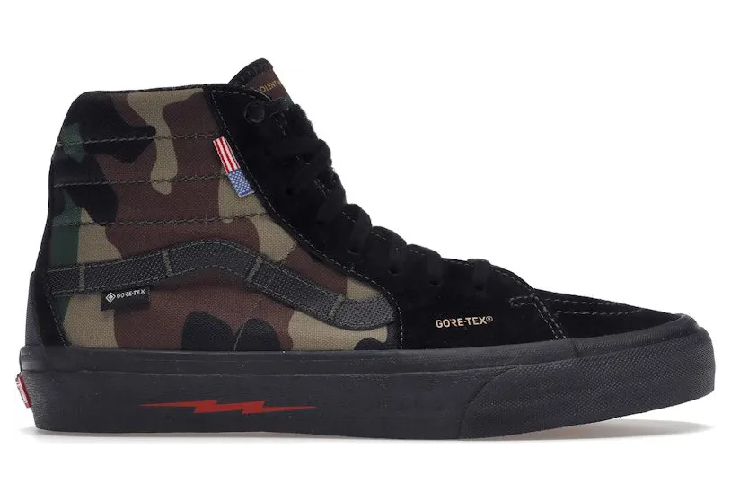 Vans Sk8-Hi Notchback GORE-TEX DEFCON Woodland Camo (VN0A4BWWA8R)