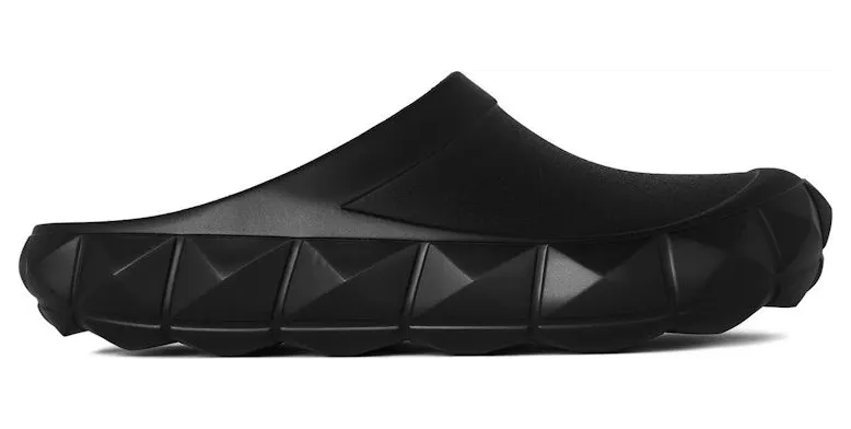 Valentino Garavani Roman Stud Turtle Slides Black (2Y2S0F92 QNA 0NO)