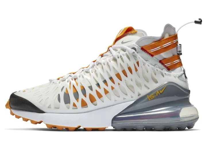 Nike Air Max 270 ISPA White Amber Rise