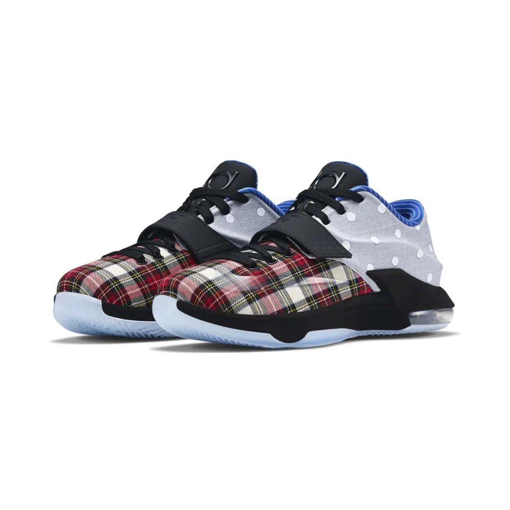 Nike KD 7 EXT Plaid & Polka Dot University Red/Black-White (726439-600)