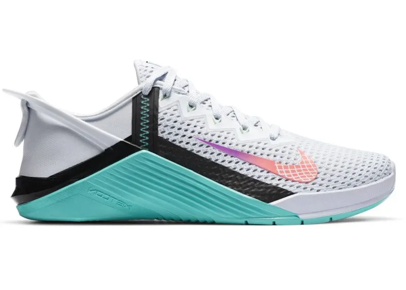 Nike Metcon 6 Flyease Grey Oracle Aqua (DB3794-020)