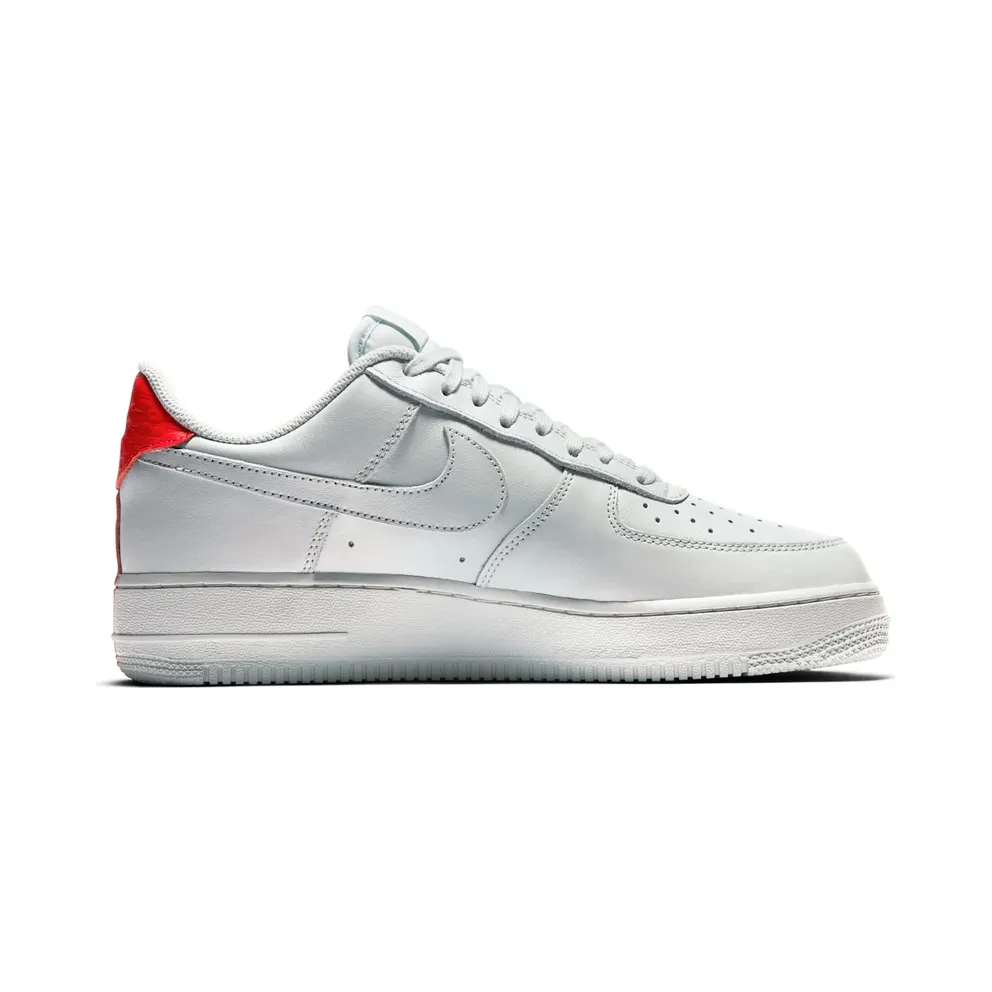 Nike Air Force 1 Low Split Grey Red Barely Grey/Habanero Red (905345-005)