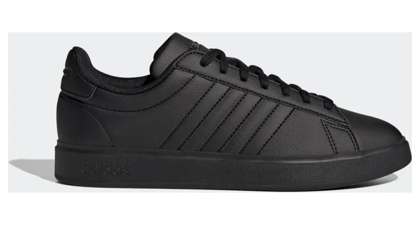 adidas Grand Court Cloudfoam Lifestyle Court Comfort Schuh Core Black / Core Black / Cloud White (GW9198)