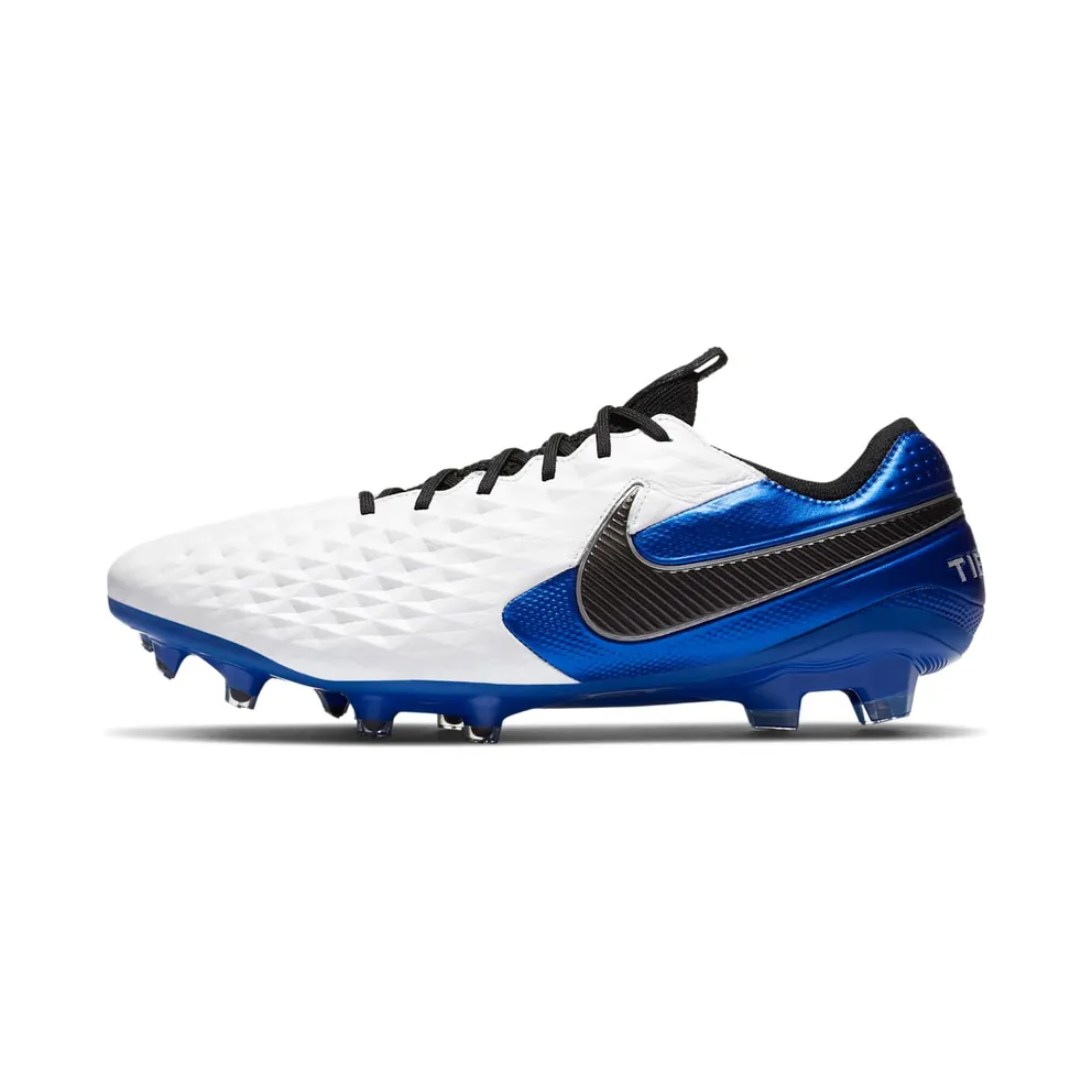 Nike Tiempo Legend 8 Elite FG White Hyper Royal (AT5293-104)