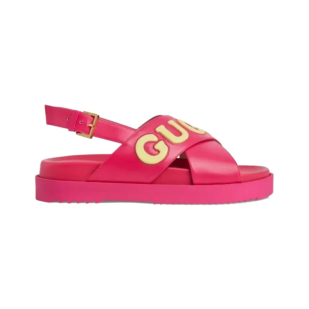 Gucci Damensandale Pink (738691 AAB3J 5653)