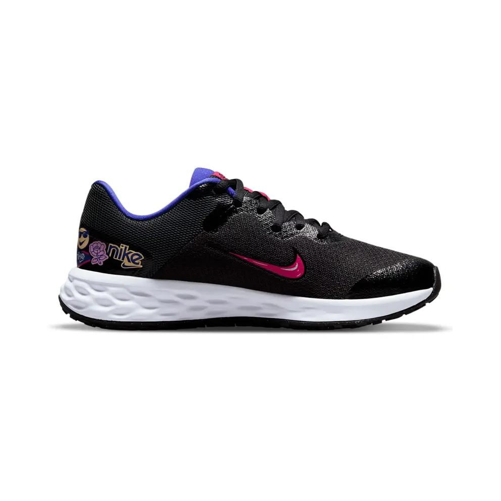 Nike Revolution 6 SE Older Kids’ Road Running Black 50% Sustainable Materials (DD1104-013)
