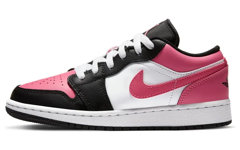 Air Jordan 1 Low GS “White / Black / Pinksicle” (554723-106)