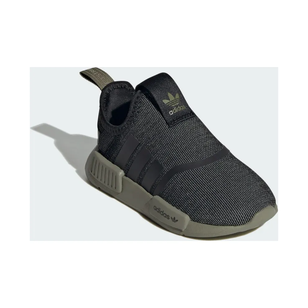 adidas NMD 360 Kids Core Black / Core Black / Focus Olive (ID2132)