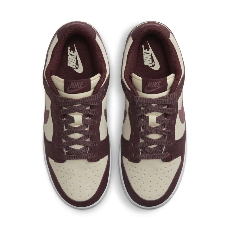 Nike Dunk Low Coconut Milk/Earth/Gum Light Brown/Plum Eclipse (FJ4734-100)