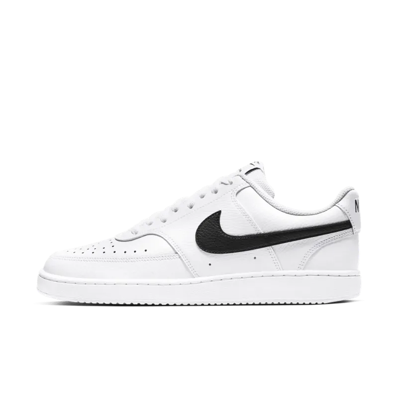 Nike Court Vision Low White Black White/White/Black (CD5463-101)