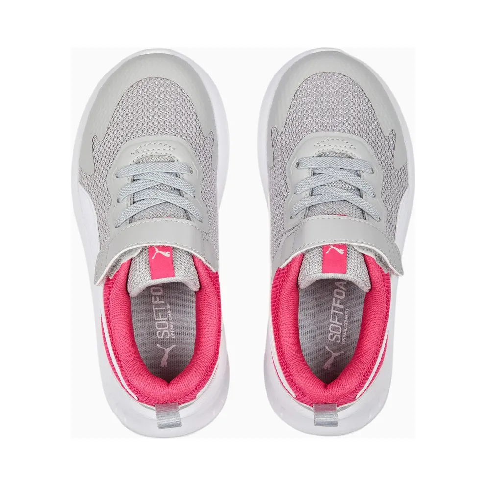 Puma Evolve Run mesh with alternatieve sluiting Pink/Grey/White (38623908)
